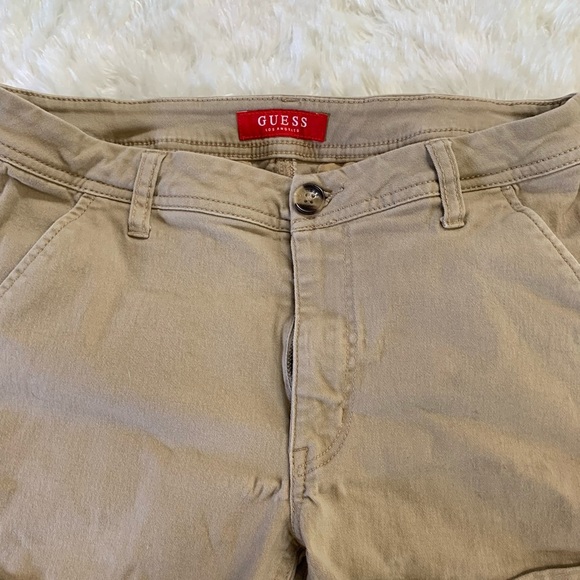 Women’s Guess Khaki Shorts - Picture 2 of 5